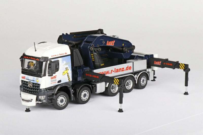 ギャラリービューアに画像をロードする, 【予約】PALFINGER PK 200002L SH loading crane on MERCEDES-BENZ Arocs 5軸 トラック /Conrad 建設機械模型 工事車両 1/50 ミニチュア