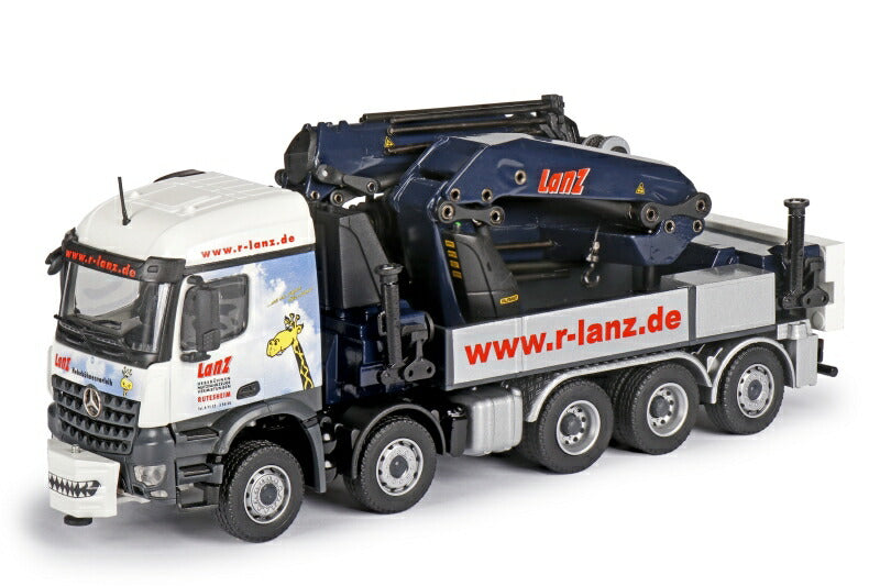 ギャラリービューアに画像をロードする, 【予約】PALFINGER PK 200002L SH loading crane on MERCEDES-BENZ Arocs 5軸 トラック /Conrad 建設機械模型 工事車両 1/50 ミニチュア