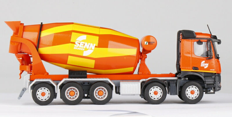 ギャラリービューアに画像をロードする, Schwing Stetter 5軸 ミキサー車 トラックメルセデスアクトロス Edition SENN /建設機械模型 工事車両 Conrad 1/50 ミニチュア