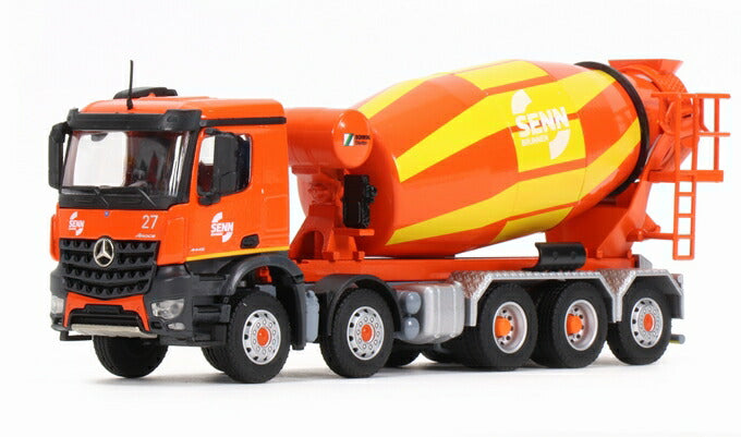 ギャラリービューアに画像をロードする, Schwing Stetter 5軸 ミキサー車 トラックメルセデスアクトロス Edition SENN /建設機械模型 工事車両 Conrad 1/50 ミニチュア