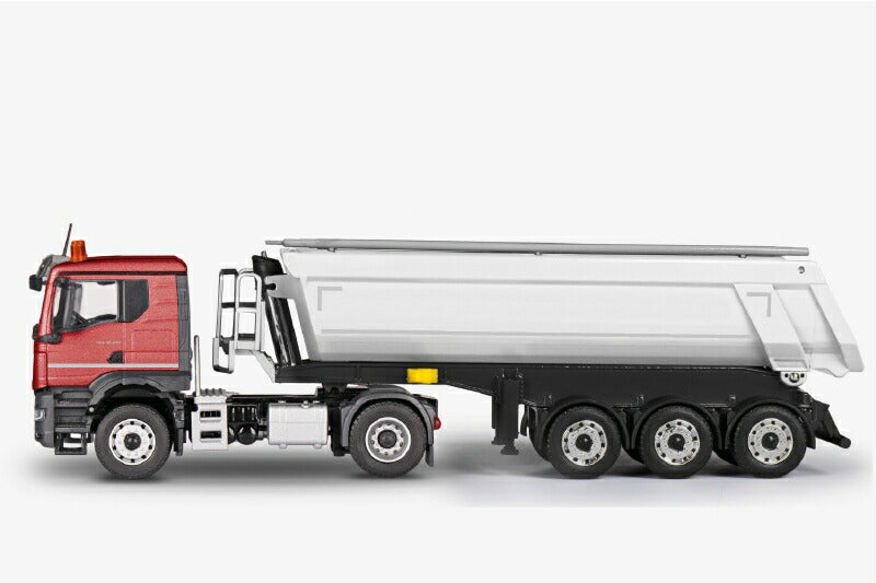 ギャラリービューアに画像をロードする, 【予約】2022年発売予定SCHWARZMULLER semitrailer MAN TGS TN 2axle トラック /Conrad 建設機械模型 工事車両 1/50