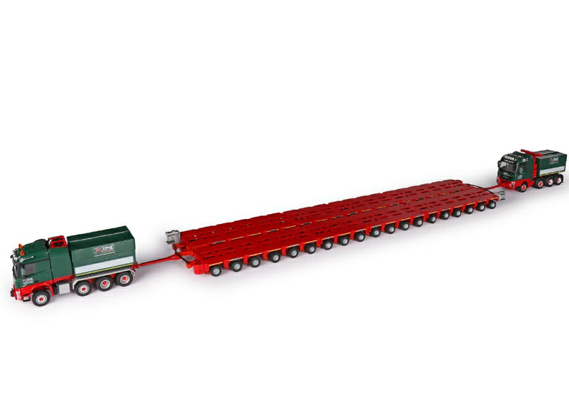 ギャラリービューアに画像をロードする, 【予約】Heavy Duty Set with Mercedes-Benz and MAN heavy-duty tractors with Goldhofer modules トラック / Conrad 1/50 建設機械 模型