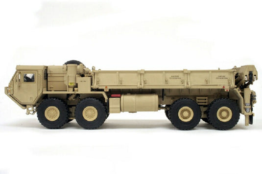 Oshkoshオシュコシ HEMTT M985 軍用カーゴトラック タン 建設機械模型 ミニチュア /TWH077-01074 1/50 重機