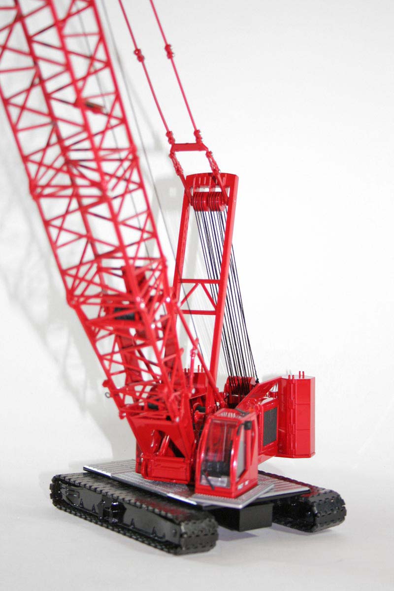 ギャラリービューアに画像をロードする, Manitowocマニトワック 555 クローラークレーン 1/50 TWH015-01017 建設機械模型 ミニチュア 重機