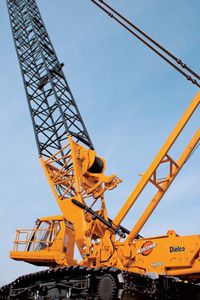 ギャラリービューアに画像をロードする, Manitowocマニトワック 16000 クローラークレーン DIELCO 1/50 TWH016-01028 建設機械模型 ミニチュア 重機