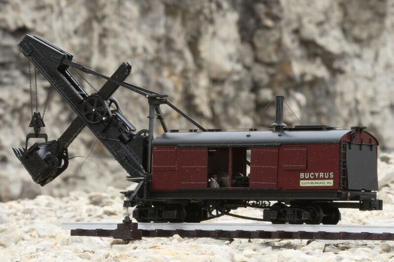 ギャラリービューアに画像をロードする, Bucyrusビサイラス 軌道式油圧ショベル 1/50 TWH021 建設機械模型 ミニチュア 重機