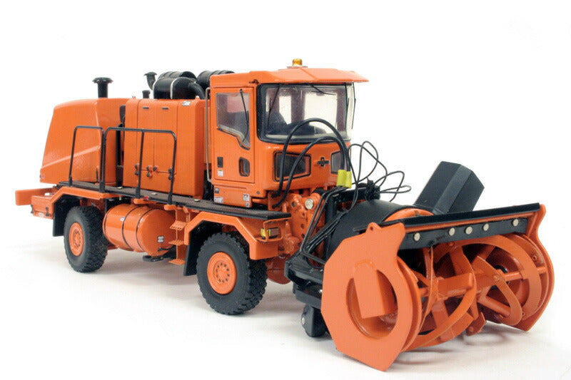 ギャラリービューアに画像をロードする, Oshkoshオシュコシ H 除雪機 オレンジ 1/50 TWH072-01056 建設機械模型 ミニチュア 重機