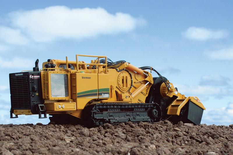 ギャラリービューアに画像をロードする, Vermeerヴァーミヤー T1255 terrain leveler/surface miner 1/50 TWH085-09001 建設機械模型 ミニチュア 重機