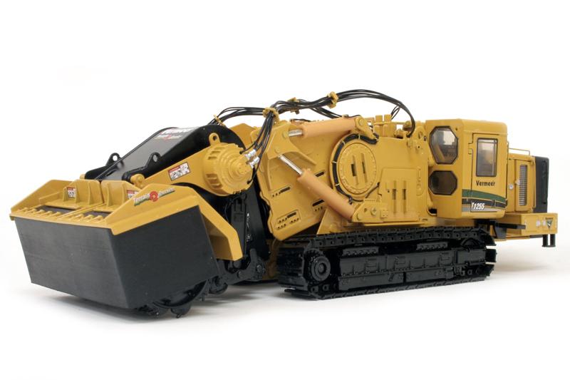 ギャラリービューアに画像をロードする, Vermeerヴァーミヤー T1255 terrain leveler/surface miner 1/50 TWH085-09001 建設機械模型 ミニチュア 重機