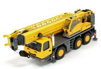 ギャラリービューアに画像をロードする, Groveグローブ GMK3055 イエローバージョン クレーン車 1/50 建機模型 工事車両 /TWH003-01004