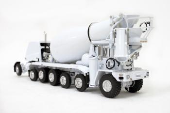 ギャラリービューアに画像をロードする, Oshkoshオシュコシ Sシリーズ コンクリート ミキサー車 ホワイト 1/50 建機模型 工事車両 /TWH075-01063 重機