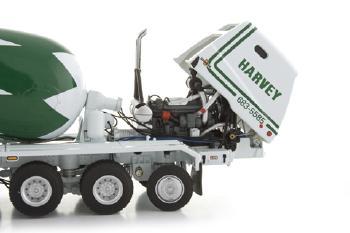 ギャラリービューアに画像をロードする, Oshkoshオシュコシ Sシリーズ コンクリート ミキサー車 C Harvey Ready Mix仕様 1/50 建機模型 工事車両 /TWH075-01066 重機