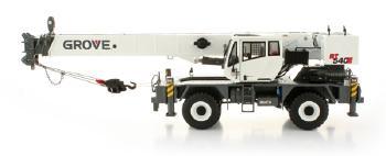 ギャラリービューアに画像をロードする, Groveグローブ RT540E ホワイトバージョン ラフテレーンクレーン 1/50 建機模型 工事車両 /TWH079-01239 重機