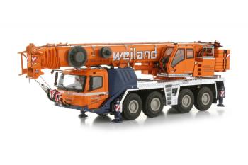 ギャラリービューアに画像をロードする, Groveグローブ GMK4100L Weiland 仕様 オールテレーンクレーン 1/50 建機模型 工事車両 /TWH090-01317 重機