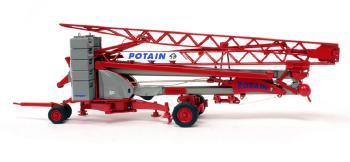 Potain Igo Manitowocマニトワックレッド タワークレーン 1/50 建機模型 工事車両 /TWH001-01002 重機
