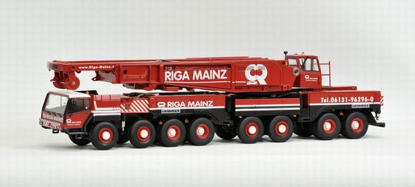 ギャラリービューアに画像をロードする, Liebherrリープヘル LG1550 SLK RIGA MAINZ クレーン /YCC 1/50 ダイキャスト 建設機械模型