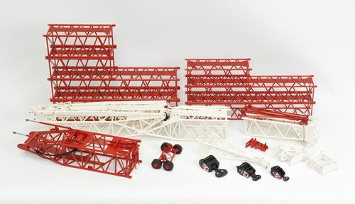 ギャラリービューアに画像をロードする, Liebherrリープヘル LG1550 SLK RIGA MAINZ クレーン /YCC 1/50 ダイキャスト 建設機械模型