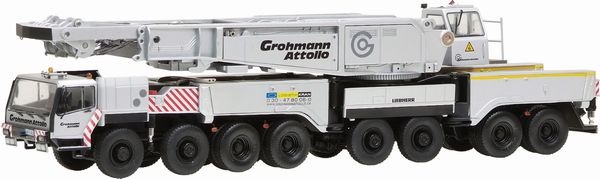 ギャラリービューアに画像をロードする, Liebherrリープヘル LTM1800 クレーン GROHMANN /YCC 1/50 ダイキャスト 建設機械模型