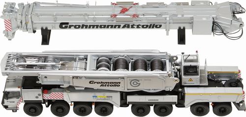 ギャラリービューアに画像をロードする, Liebherrリープヘル LTM1800 クレーン GROHMANN /YCC 1/50 ダイキャスト 建設機械模型