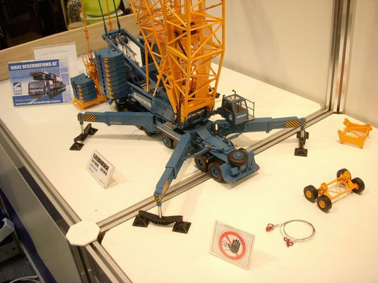 LIEBHERRリープヘル LG1550 SDWB 63/70m SARENS ジブ延長 デリックセット /YCC 1/50 クレーン 建設機械模型