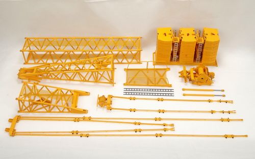 ギャラリービューアに画像をロードする, LTM1800/LG1550 用 デリックマストシステム /YCC 1/50 クレーン 建設機械模型