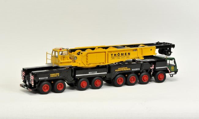 ギャラリービューアに画像をロードする, LIEBHERRリープヘル LTM1800 モバイルクレーン THOMEN HH-WT 60 120台限定 /YCC 1/50 ダイキャスト 建設機械模型