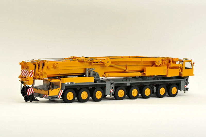 ギャラリービューアに画像をロードする, LIEBHERRリープヘル LTM 1400 yellow モバイルクレーン/YCC 建設機械模型 ミニカー 1/50