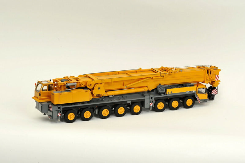 ギャラリービューアに画像をロードする, LIEBHERRリープヘル LTM 1400 yellow モバイルクレーン/YCC 建設機械模型 ミニカー 1/50