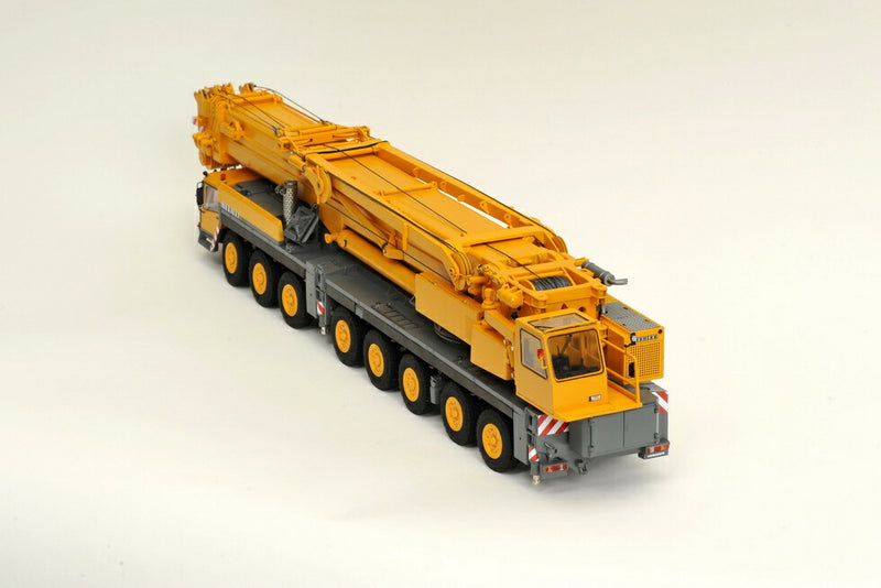 ギャラリービューアに画像をロードする, LIEBHERRリープヘル LTM 1400 yellow モバイルクレーン/YCC 建設機械模型 ミニカー 1/50