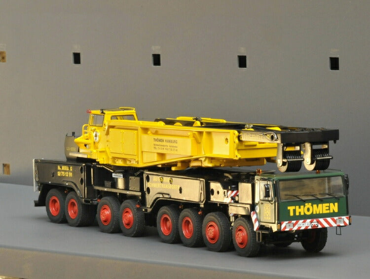 ギャラリービューアに画像をロードする, 【予約】3月以降発売予定LIEBHERRリープヘル LGD 1550 THOMEN リミテッドエディション 63/70mブーム デリック モバイルクレーン/建設機械模型 工事車両 YCC 1/50 ミニチュア