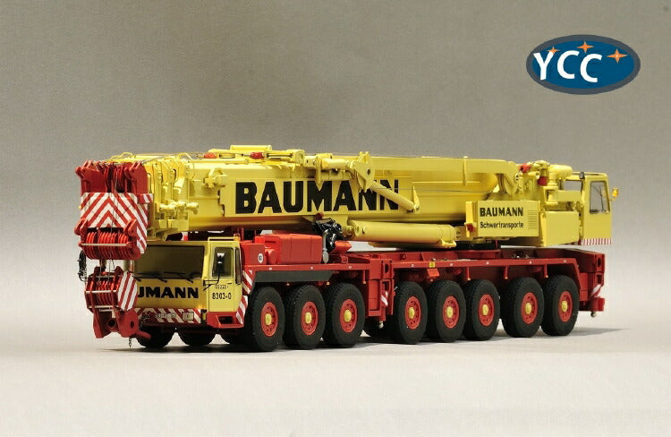 ギャラリービューアに画像をロードする, 【予約】LIEBHERR LTM 1400リープヘル モバイルクレーンBAUMANN YCC 1/50 建設機械 模型ミニカー はたらく車重機