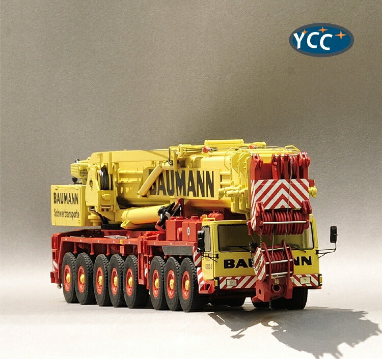 ギャラリービューアに画像をロードする, 【予約】LIEBHERR LTM 1400リープヘル モバイルクレーンBAUMANN YCC 1/50 建設機械 模型ミニカー はたらく車重機