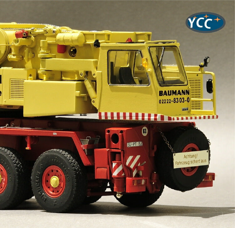 ギャラリービューアに画像をロードする, 【予約】LIEBHERR LTM 1400リープヘル モバイルクレーンBAUMANN YCC 1/50 建設機械 模型ミニカー はたらく車重機