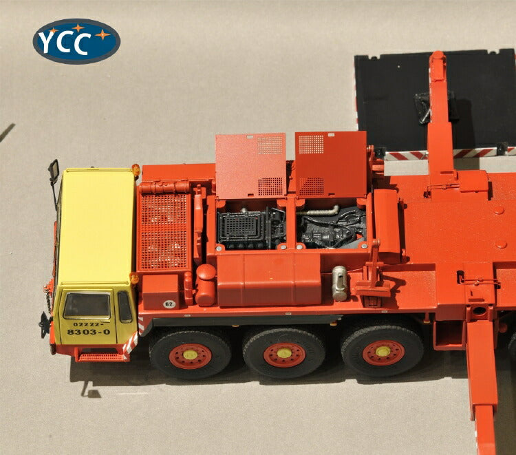 ギャラリービューアに画像をロードする, 【予約】LIEBHERR LTM 1400リープヘル モバイルクレーンBAUMANN YCC 1/50 建設機械 模型ミニカー はたらく車重機