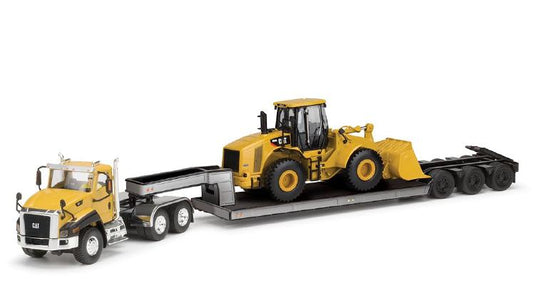 Cat CT660 and Cat 950H ホイールローダー /ダイキャストマスターズ 建設機械模型 工事車両 1/50 ミニチュア