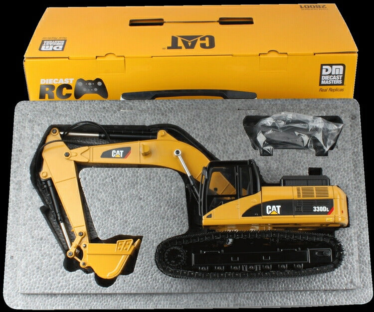 ギャラリービューアに画像をロードする, 【予約】CAT 330D L Diecast Excavator RC ショベルカー 油圧 重機 完成品 1/20 ラジコン ダイキャストマスターズ CATオフィシャル 1000台限定