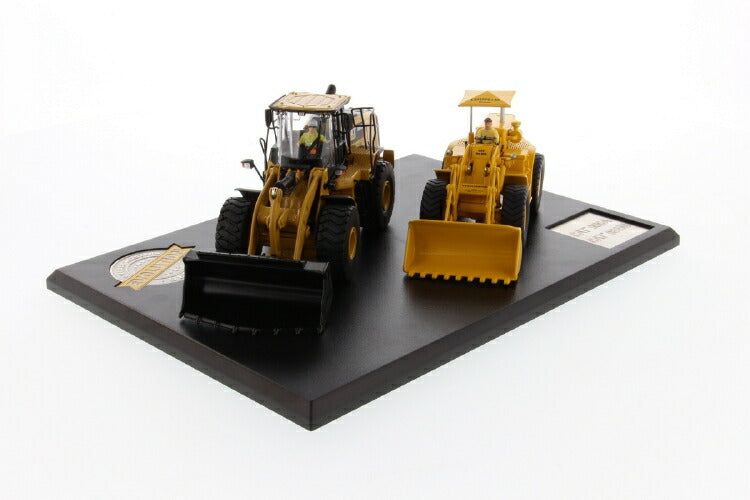 Wheel Loader Evolution Series Cat 966A & Cat 966Mホイールローダー /建設機械模型 工事車両  Diecast masters 1/50 ミニチュア