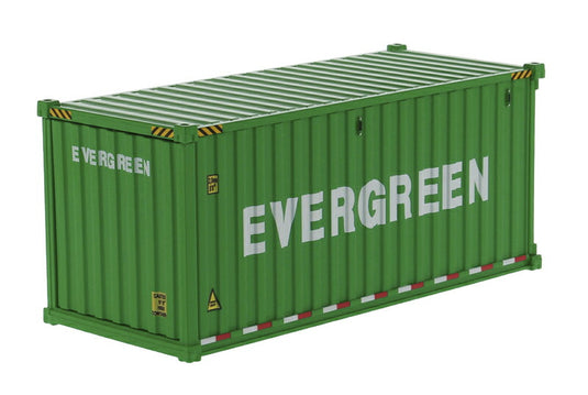 EverGreen - 20' Dry Goods Shipping Container /ダイキャストマスターズ 1/50 ミニチュア トラック 建設機械模型 工事車両