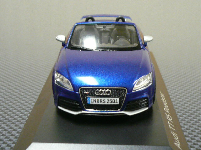 ギャラリービューアに画像をロードする, 【アウディ純正】 Audi TT RS ロードスター ブルー /Schucoシュコー 1/43ミニカー
