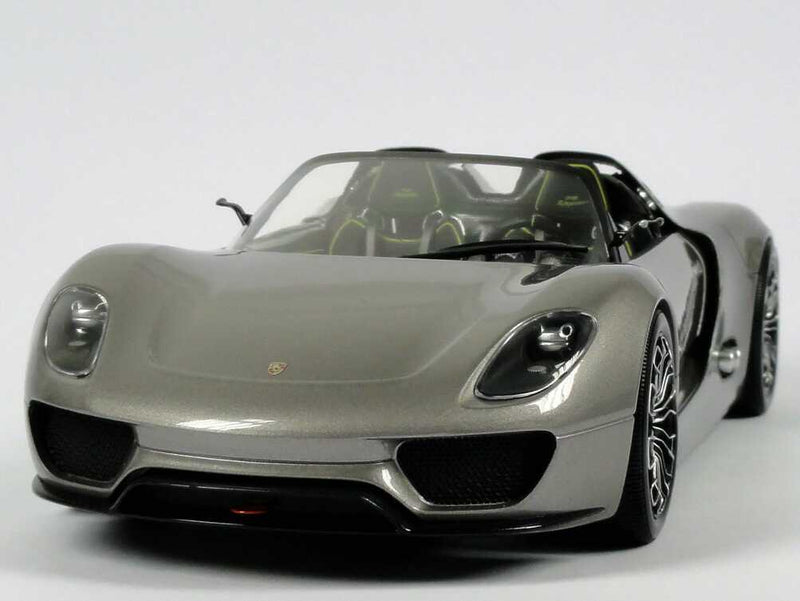 ギャラリービューアに画像をロードする, ポルシェ特注 Porsche 918 スパイダー グレーメタリック /Minichampsミニチャンプス 1/18 ミニカー