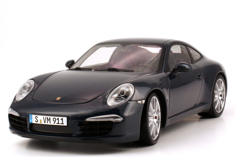 ギャラリービューアに画像をロードする, ポルシェ特注 Porsche 911 カレラ S, dunkelblaumetallic /ミニチャンプス 1/18 ミニカー