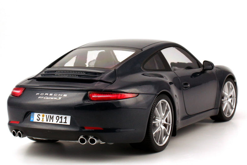 ギャラリービューアに画像をロードする, ポルシェ特注 Porsche 911 カレラ S, dunkelblaumetallic /ミニチャンプス 1/18 ミニカー
