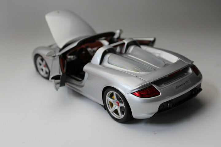ギャラリービューアに画像をロードする, ポルシェ特注 Porsche Carreraカレラ GT High End 2003 シルバー /PMAミニチャンプス 1/18 ミニカー