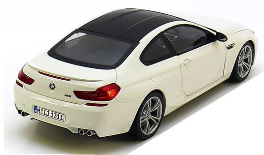 BMW特注 M6 F13 クーペ 2012 ホワイト白 /Paragon Modelsディーラーバージョン 1/18 ダイキャストミニカー
