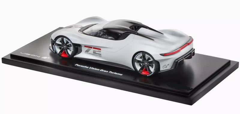 ギャラリービューアに画像をロードする, Porscheポルシェ特注 Vision Gran Turismo oryx white 1000台限定 /SPARK 1/18 ミニカー