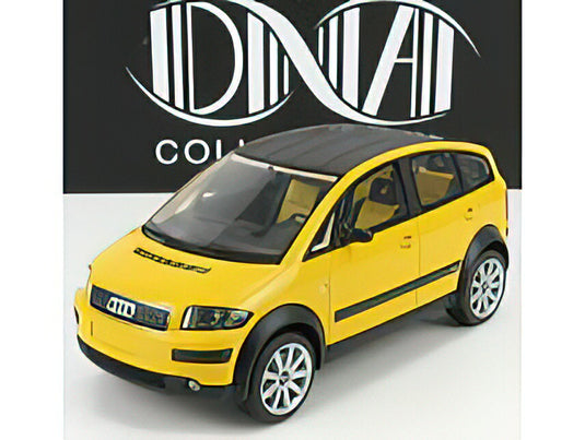 AUDI - A2 2003 - YELLOW /DNA COLLECTIBLES 1/18 ミニカー