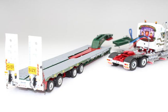 Kenworth T909 Prime Mover with Drake 2x8 Dolly and 4x8 Swinging trailer Membrey Truck&Crane hire トラック トレーラー /DRAKE 1/50 模型