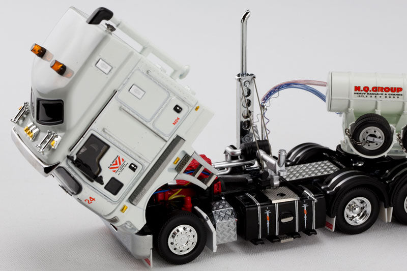 ギャラリービューアに画像をロードする, 【予約】5月以降発売予定NQ Group Kenworth K200 Prime Mover Drakeトレーラー 2x8 Dolly + 3x8 Swingwing /DRAKE 1/50 模型