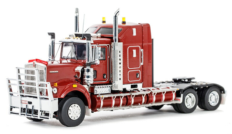 ギャラリービューアに画像をロードする, Kenworth C509 with Sleeper in Vintage Burgundy トラクタヘッド トラック /建設機械模型 工事車両 Drake 1/50 ミニチュア