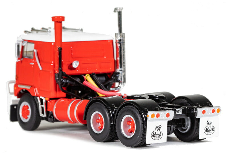 ギャラリービューアに画像をロードする, 【予約】Mack F700 in Orange トラクタヘッド トラック /建設機械模型 工事車両 Drake 1/50 ミニチュア